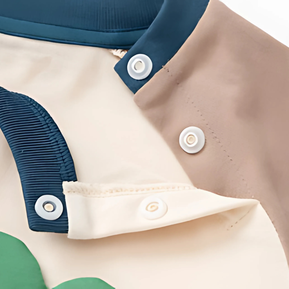 Kids Cute 3D Bug Patch Detail Long Sleeve Shirt- Beekee