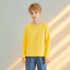 Kids Cotton Long Sleeve Crewneck Shirt- Beekee