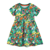 Tropical Safari Animal Print Girls Dress - Beekee