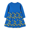 Cheerful Buzzing Bee & Flower Girls Long Sleeve Dress - Beekee