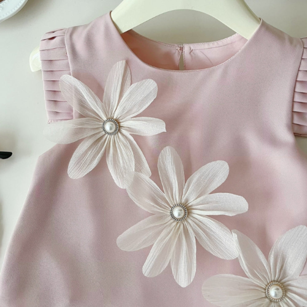 3D Flower Top and Shorts Set - Beekee