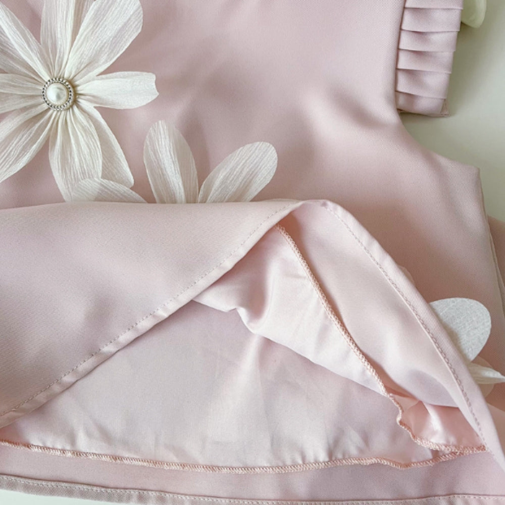 3D Flower Top and Shorts Set - Beekee