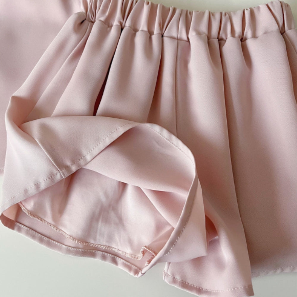 3D Flower Top and Shorts Set - Beekee