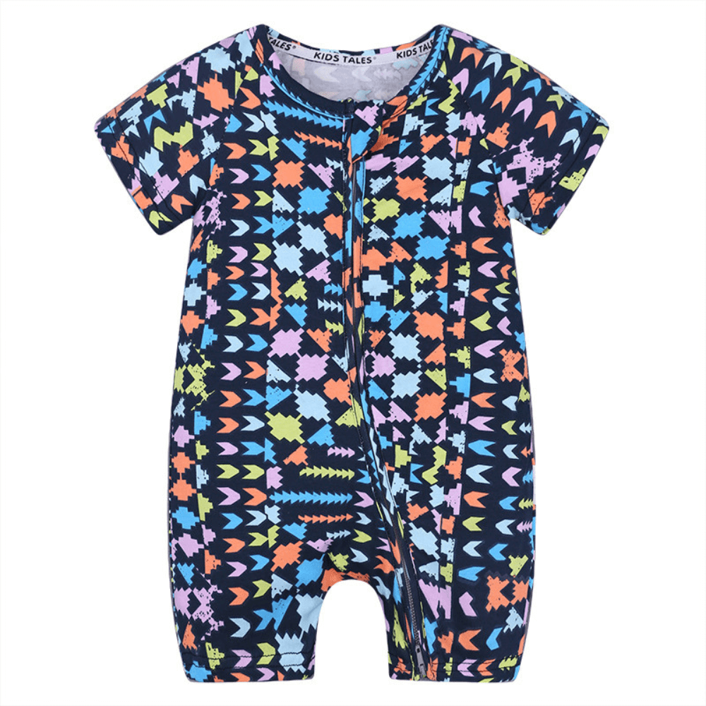 Fun Print Soft Cotton Baby Romper - Beekee