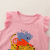 Sleepy Jungle Friends Top & Shorts Set - Beekee