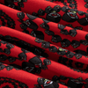 Vibrant Red Sushi Roll Print Baby Romper - Beekee
