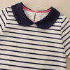 Sweetheart Striped Girls Long Sleeve Dress - Beekee