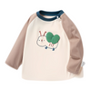Kids Cute 3D Bug Patch Detail Long Sleeve Shirt- Beekee
