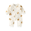 Adorable Cartoon Print Baby Jumpsuit - Beekee