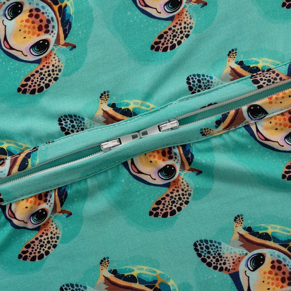 Adorable Sea Turtle Baby Summer Romper - Beekee