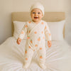 Adorable Cartoon Print Baby Jumpsuit - Beekee
