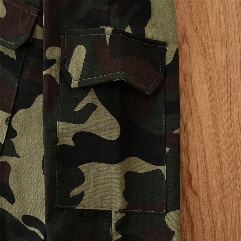 Ain't No Mama Boys Hoodie and Camo Jogger Set - Beekee