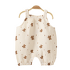 Animal and Fruit Prints Sleeveless Baby Romper - Beekee