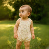 Animal and Fruit Prints Sleeveless Baby Romper - Beekee