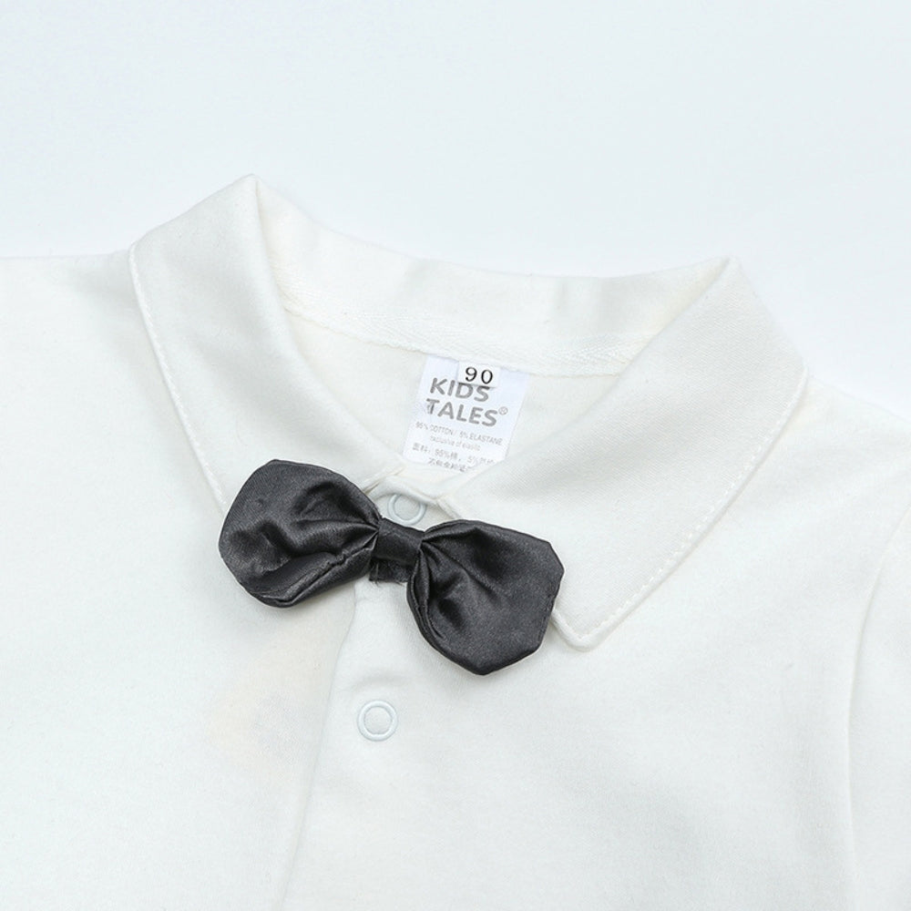 Baby Gentleman Bow Tie Vest & Pants Set - Beekee