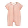 Baby Cotton Mesh Short Sleeve Romper - Beekee