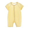 Baby Cotton Mesh Short Sleeve Romper - Beekee