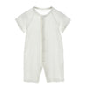 Baby Cotton Mesh Short Sleeve Romper - Beekee