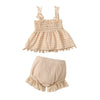 Baby Girls Lace Ruffle Top and Bloomers Set - Beekee