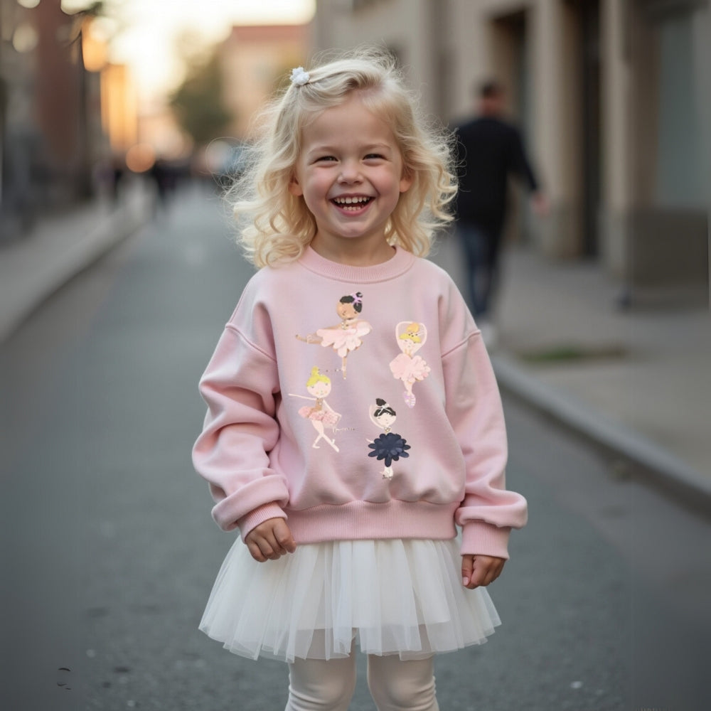 Ballet-Inspired Sweatshirt and Leggings - Beekee