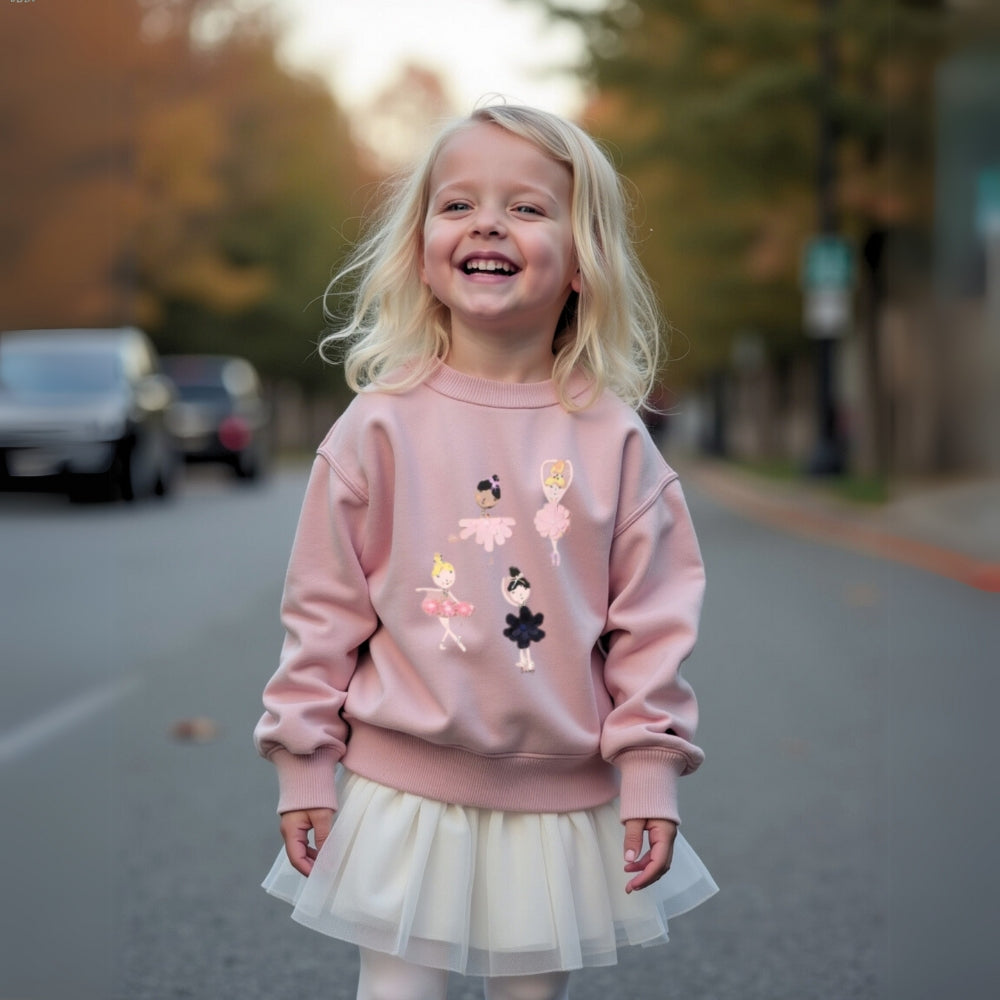 Ballet-Inspired Sweatshirt and Leggings - Beekee