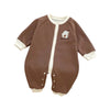 Bear Print Baby Jumpsuit - Beekee
