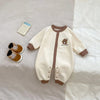 Bear Print Baby Jumpsuit - Beekee