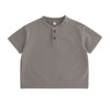 Boys Cotton Henley Shirt - Beekee