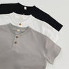 Boys Cotton Henley Shirt - Beekee