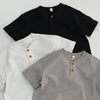 Boys Cotton Henley Shirt - Beekee
