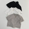 Boys Cotton Henley Shirt - Beekee