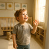 Boys Cotton Henley Shirt - Beekee