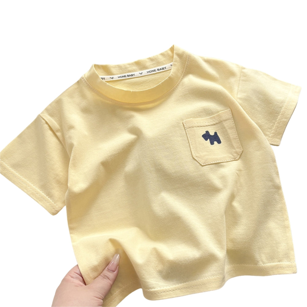 Boys' Dog Patch Pocket T-Shirt - Beekee