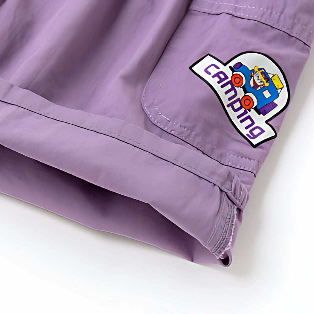 Boys Patch Detail Cargo Shorts - Beekee