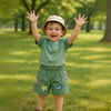Boys Patch Detail Cargo Shorts - Beekee