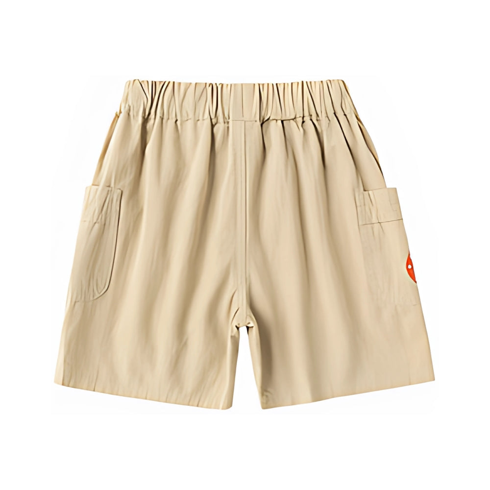 Boys Patch Detail Cargo Shorts - Beekee