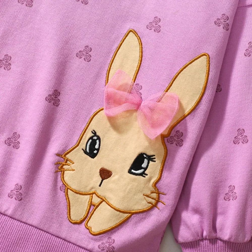 Bunny Sweatshirt and Leggings Set - Beekee