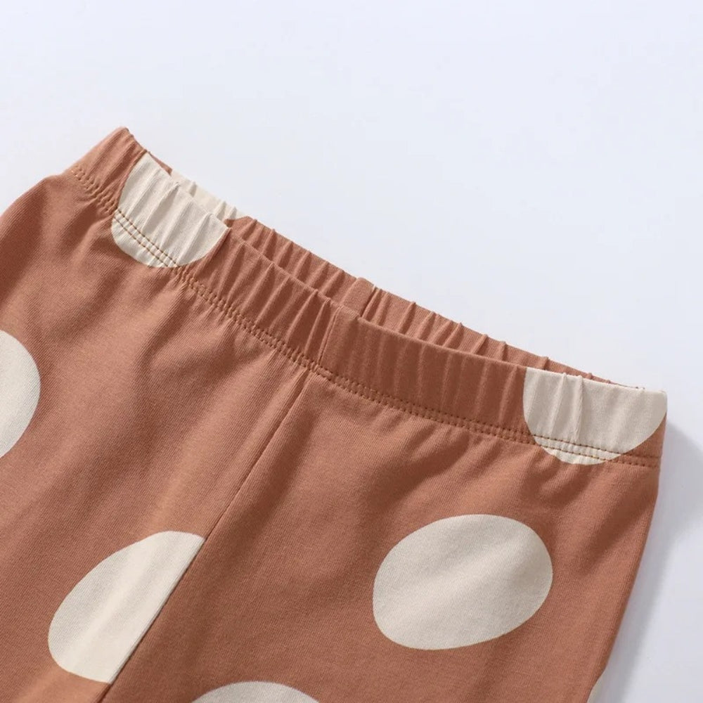 Cartoon Appliqué Sweatshirt and Leggings Set - Beekee