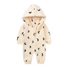 Cartoon Hooded Zipper Closure Jumpsuit - Beekee