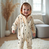 Cartoon Hooded Zipper Closure Jumpsuit - Beekee