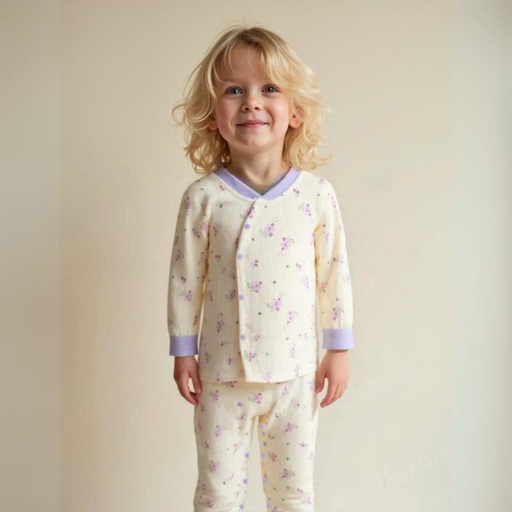 Cartoon Long Sleeve and Pants Pajama Set - Beekee