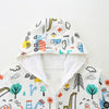 Construction Print Boys Hooded Sweatshirt - Beekee