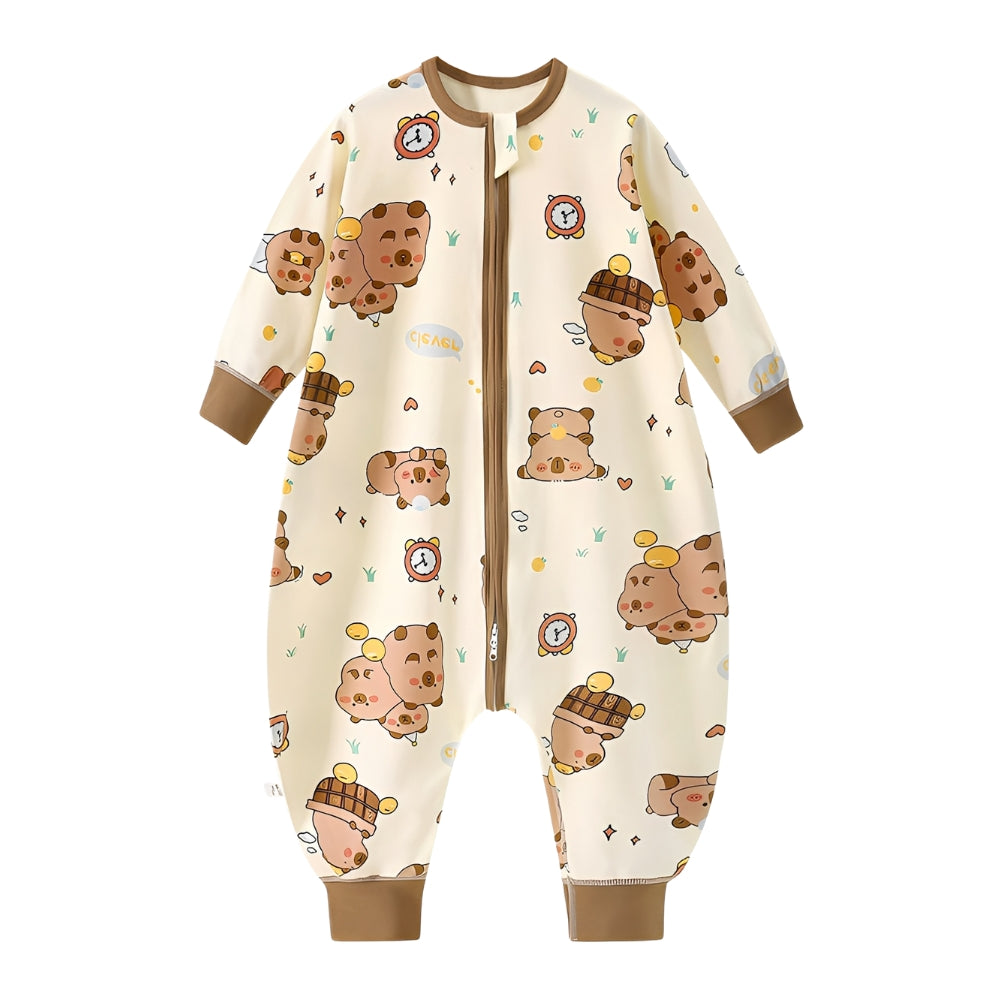 Cute All-Over Print Baby Sleep Romper - Beekee