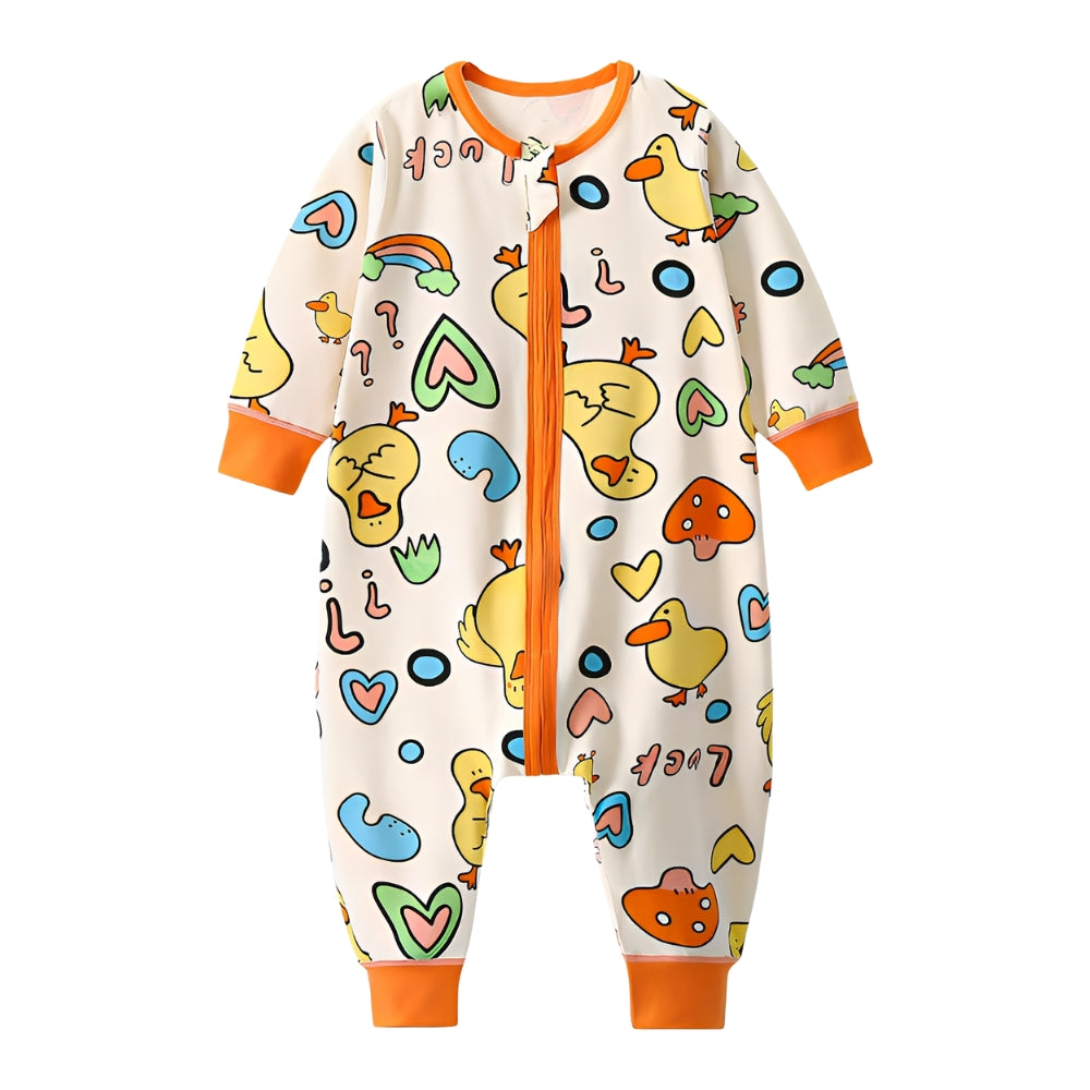Cute All-Over Print Baby Sleep Romper - Beekee