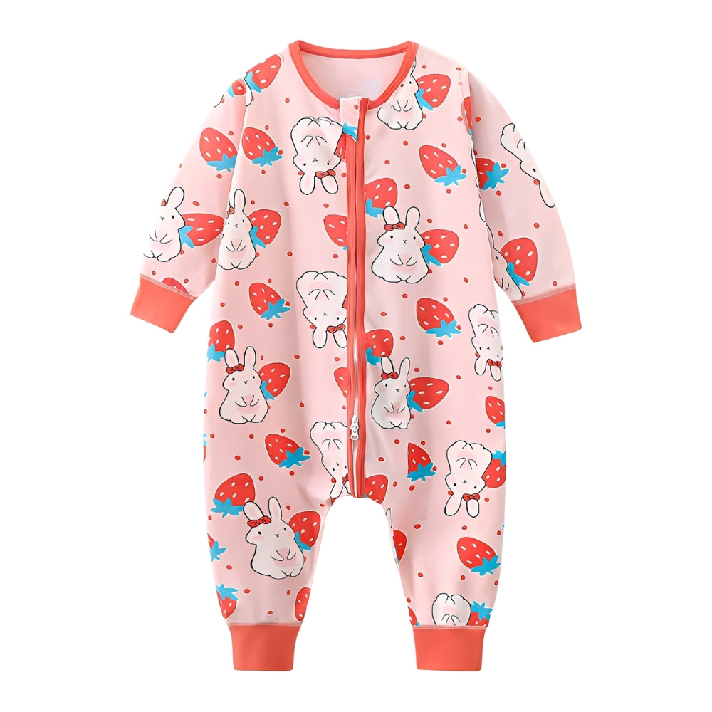 Cute All-Over Print Baby Sleep Romper - Beekee