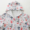 Cute Animal Print Hooded Jacket - Beekee