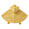 Cute Duck Hooded Fleece Poncho - Beekee