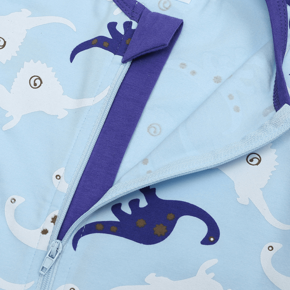 Cute Print Easy Zip Baby Romper - Beekee