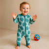 Cute Print Easy Zip Baby Romper - Beekee