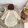 Deer Knit Cozy Baby Romper - Beekee